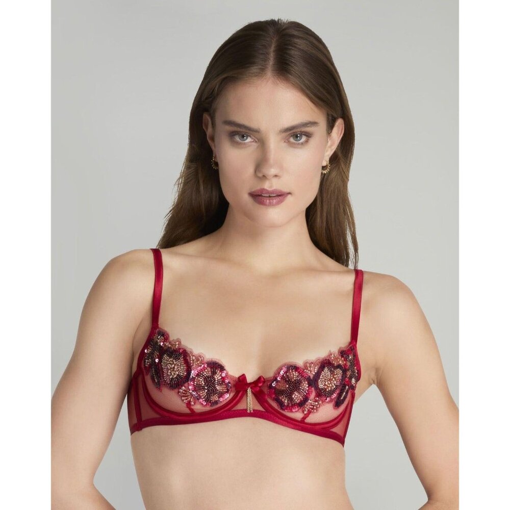 Agent Provocateur Giana Red Bra NWT $930